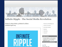 Tablet Screenshot of infiniteripple.net